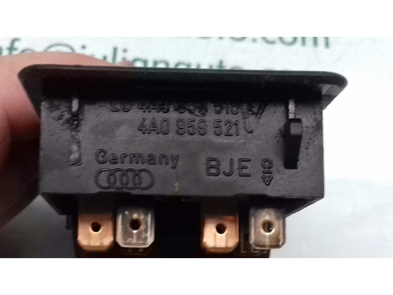 Recambio de mando elevalunas delantero izquierdo para audi a6 berlina (c4) 2.5 tdi referencia OEM IAM 4A0959521 893959859A 