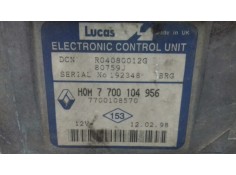 Recambio de centralita motor uce para renault kangoo (f/kc0) alize referencia OEM IAM R04080012G 7700104956 7700108570 2