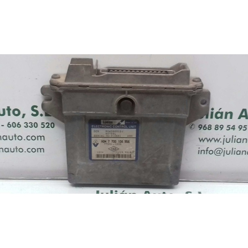 Recambio de centralita motor uce para renault kangoo (f/kc0) alize referencia OEM IAM R04080012J 7700104956 7700111206