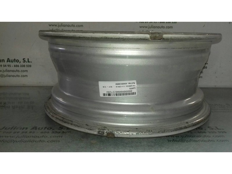Recambio de llanta para kia carnival ii 2.9 cdri ex referencia OEM IAM K9965C36050 15JX6JJH2 OFF SET 50