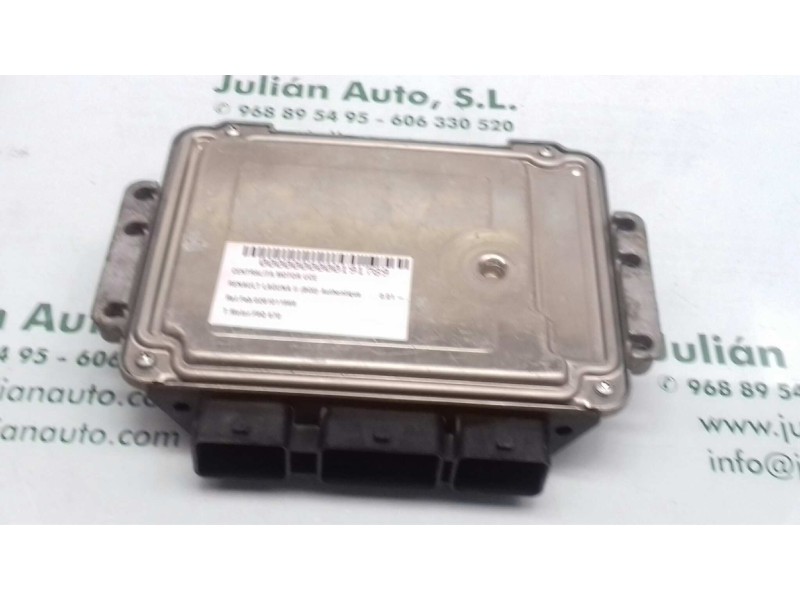 Recambio de centralita motor uce para renault laguna ii (bg0) authentique referencia OEM IAM 0281011969 8200311539 8200440204