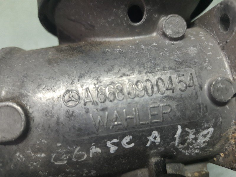 Recambio de valvula egr para mercedes-benz clase a (w168) 170 cdi (168.009) referencia OEM IAM A6680900454  