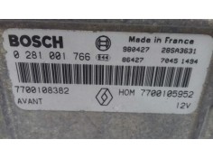 Recambio de centralita motor uce para renault laguna (b56) 1.9 dti rt referencia OEM IAM 0281001766 7700108382 7700105952 2
