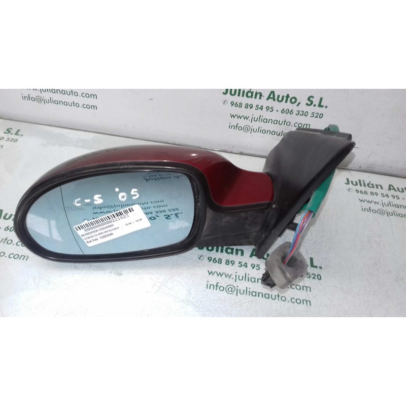 Recambio de retrovisor izquierdo para citroen c5 berlina exclusive referencia OEM IAM 12283040 12283310 ELECTRICO