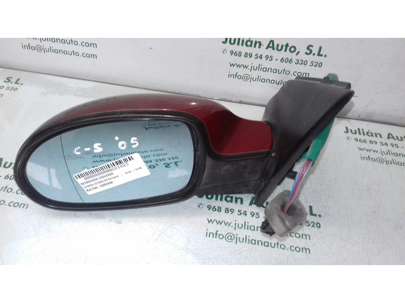Recambio de retrovisor izquierdo para citroen c5 berlina exclusive referencia OEM IAM 12283040 12283310 ELECTRICO
