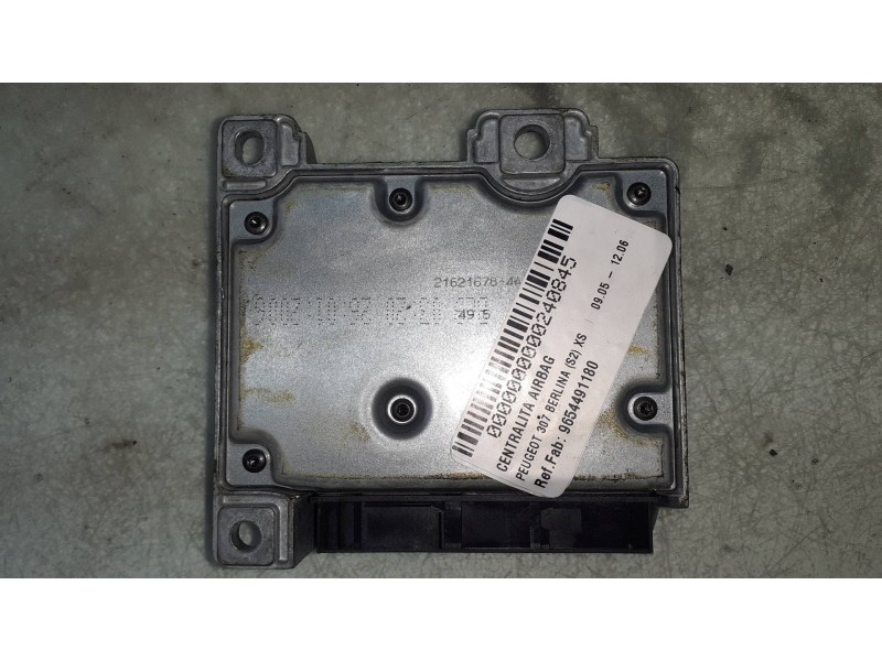Recambio de centralita airbag para peugeot 307 berlina (s2) xs referencia OEM IAM 9654491180 606877300 21610281