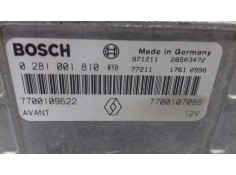 Recambio de centralita motor uce para renault megane i classic (la0) 1.9 dti rn (laon) referencia OEM IAM 0281001810 7700109622  2