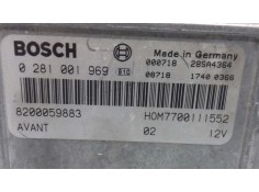 Recambio de centralita motor uce para renault megane i classic (la0) 1.9 dti alize referencia OEM IAM 0281001969 8200059883 7700 2
