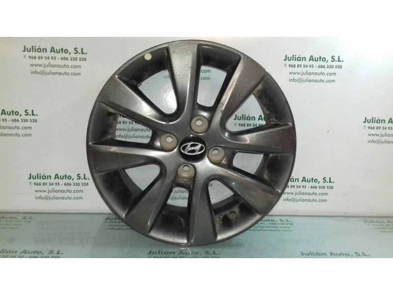 Recambio de juego llantas para hyundai i20 tecno referencia OEM IAM 529101J805 6.0JX15 ALUMINIO