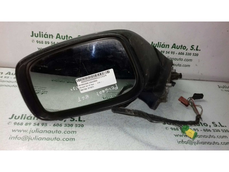 Recambio de retrovisor izquierdo para peugeot 807 st pack referencia OEM IAM 011011  ELECTRICO