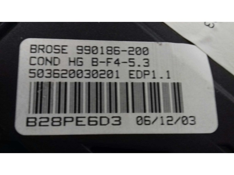 Recambio de motor elevalunas delantero izquierdo para peugeot 307 break / sw (s1) sw referencia OEM IAM 9637130580 0130821767 