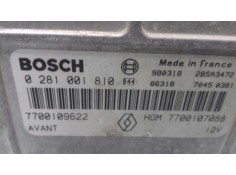 Recambio de centralita motor uce para renault megane i classic (la0) 1.9 dti rn (laon) referencia OEM IAM 0281001810 7700109622  2