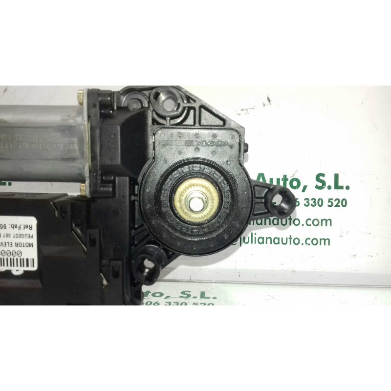 Recambio de motor elevalunas delantero derecho para peugeot 307 break / sw (s1) sw referencia OEM IAM 9637130480 0130821766 