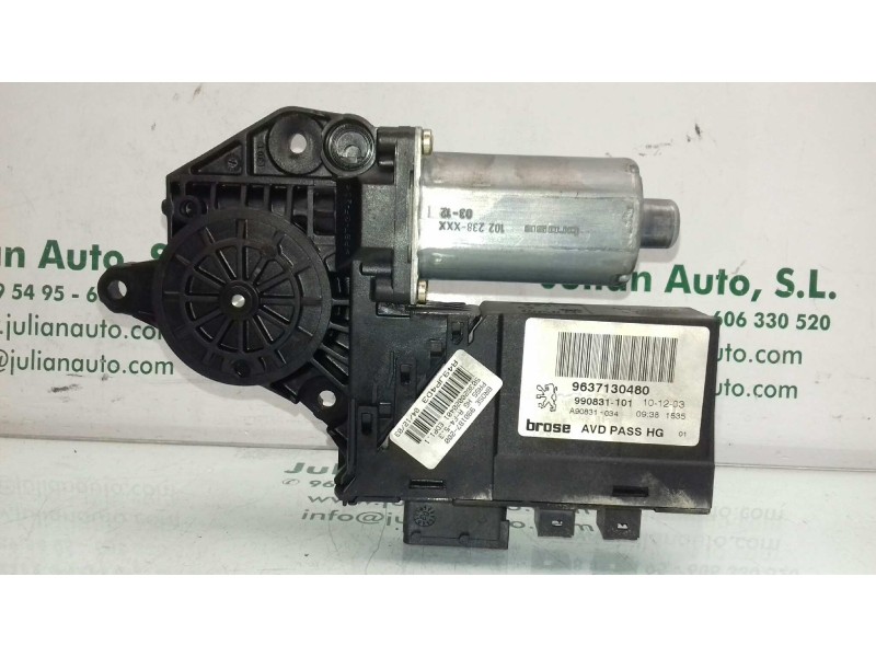 Recambio de motor elevalunas delantero derecho para peugeot 307 break / sw (s1) sw referencia OEM IAM 9637130480 0130821766 