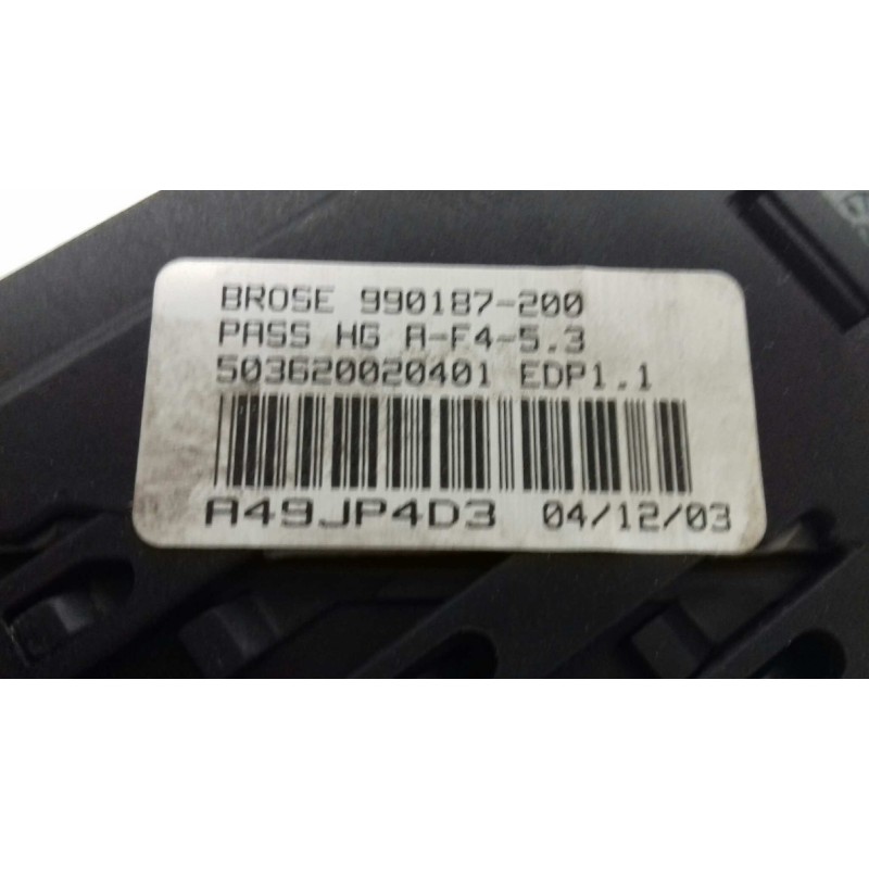 Recambio de motor elevalunas delantero derecho para peugeot 307 break / sw (s1) sw referencia OEM IAM 9637130480 0130821766 