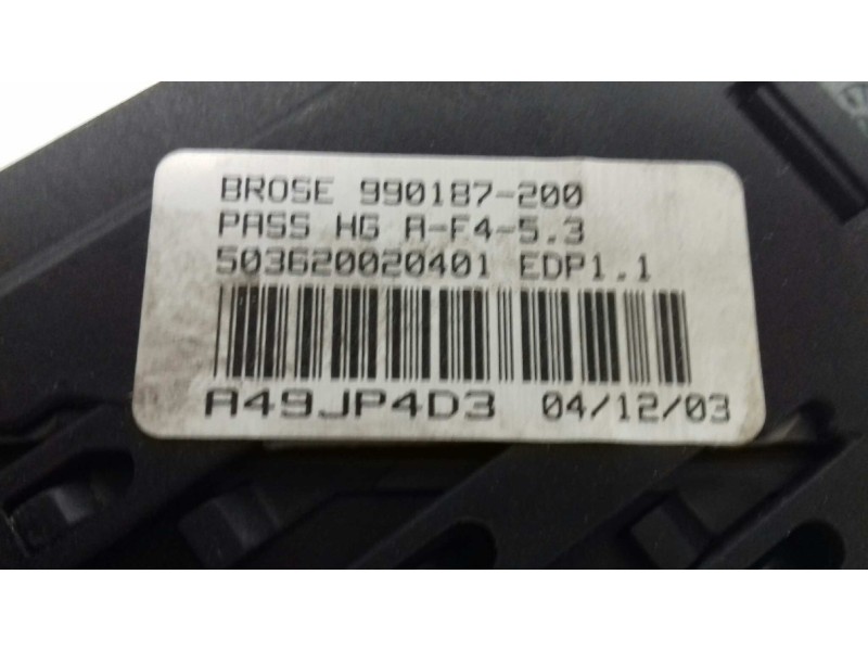 Recambio de motor elevalunas delantero derecho para peugeot 307 break / sw (s1) sw referencia OEM IAM 9637130480 0130821766 