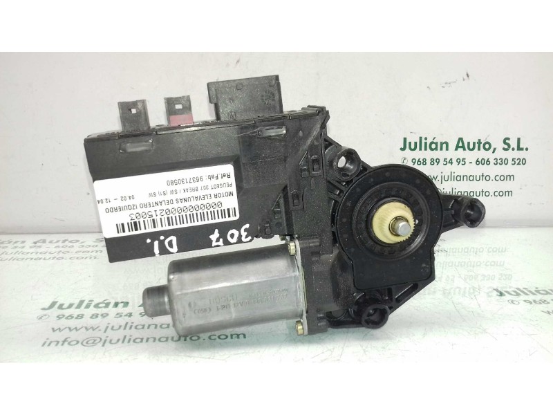 Recambio de motor elevalunas delantero izquierdo para peugeot 307 break / sw (s1) sw referencia OEM IAM 9637130580 0130821767 