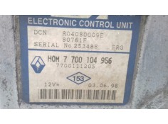 Recambio de centralita motor uce para renault clio ii fase i (b/cbo) 1.9 d referencia OEM IAM R04080009E 7700104956 7700111205 2