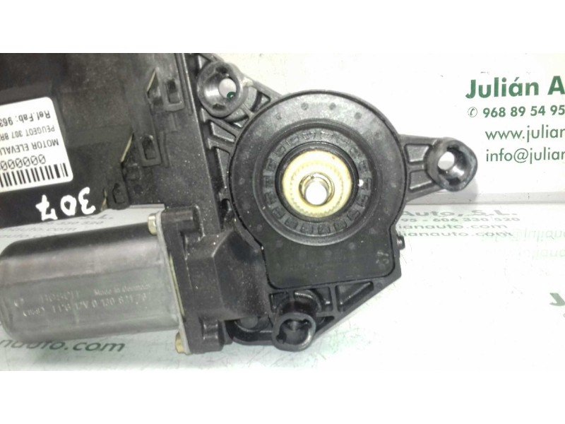 Recambio de motor elevalunas delantero izquierdo para peugeot 307 break / sw (s1) sw referencia OEM IAM 9637130580 0130821767 