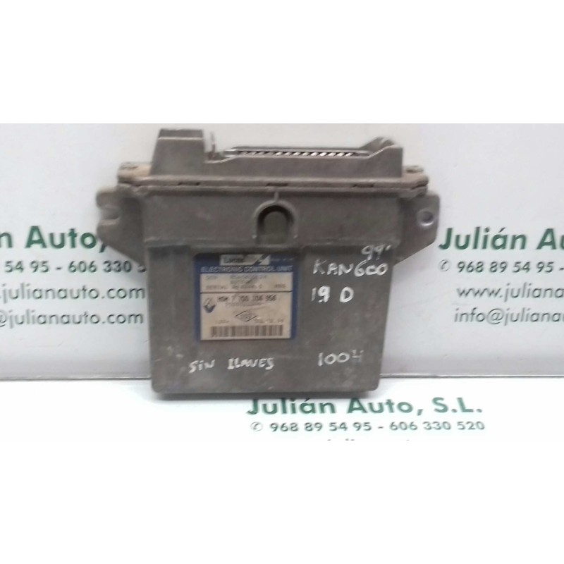 Recambio de centralita motor uce para renault kangoo (f/kc0) alize referencia OEM IAM R04080012H 7700104956 7700111206