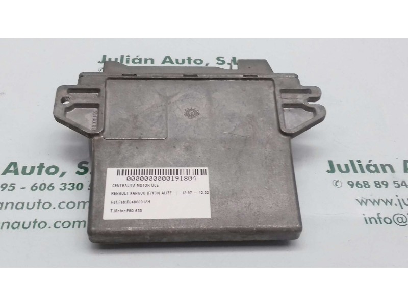 Recambio de centralita motor uce para renault kangoo (f/kc0) alize referencia OEM IAM R04080012H 7700104956 7700111206
