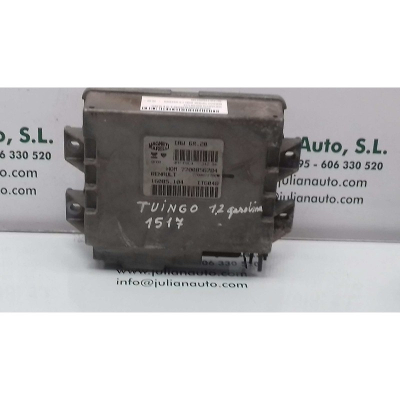 Recambio de centralita motor uce para renault twingo (co6) 1.3 (c063/64) referencia OEM IAM 7700856784 7700871780 IAW6R20