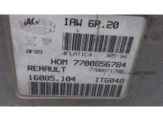 Recambio de centralita motor uce para renault clio i fase i+ii (b/c57) 1.2 alize referencia OEM IAM 7700856784 7700871780 IAW6R2 2