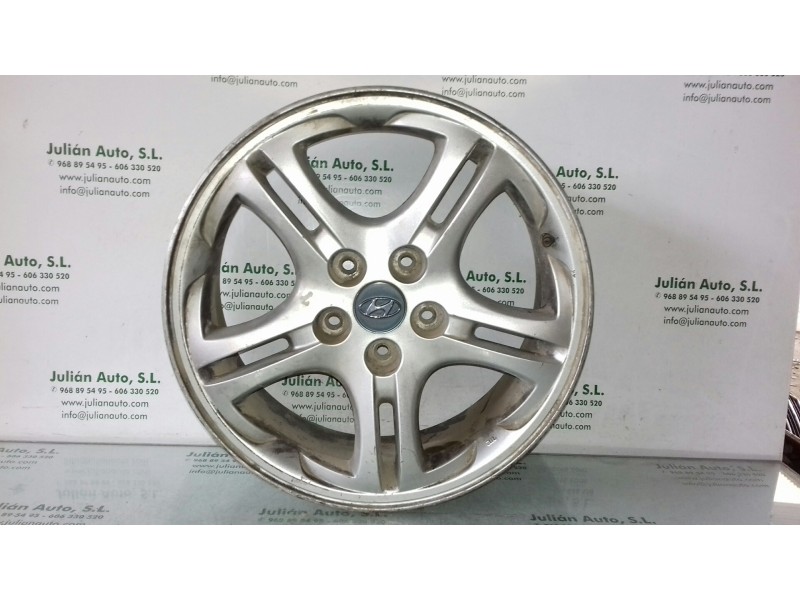 Recambio de juego llantas para hyundai coupe (gk) 1.6 fx referencia OEM IAM 529102C200 7JX17-46 ALUMINIO