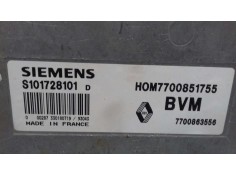 Recambio de centralita motor uce para renault 19 hatchback (b/c53) gts dynamic referencia OEM IAM S101728101D 7700851755 7700863 2
