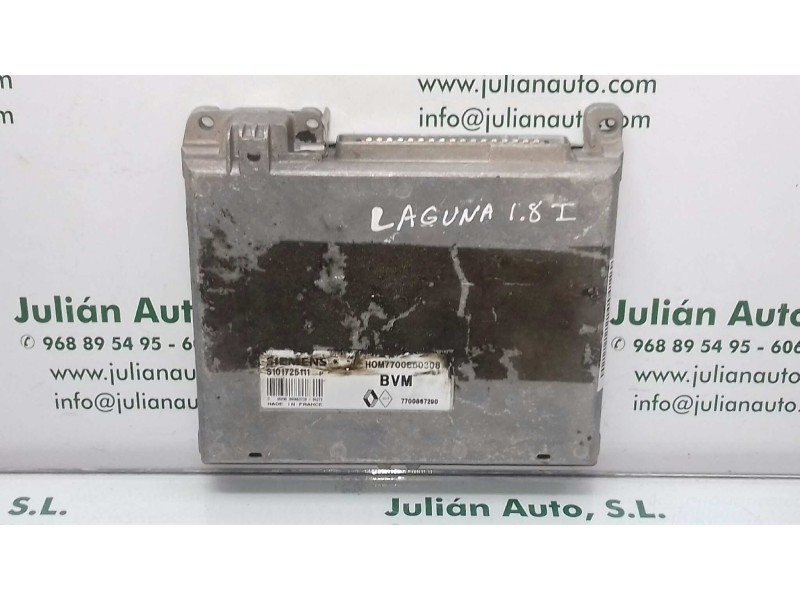 Recambio de centralita motor uce para renault laguna (b56) 1.8 referencia OEM IAM S101725111 HOM7700860308 7700867290 Recambio de centralita motor uce para renault laguna (b56) 1.8 referencia OEM IAM S101725111 HOM7700860308 7700867290