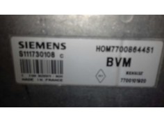 Recambio de centralita motor uce para renault megane i berlina hatchback (ba0) 1.4 referencia OEM IAM S111730108C HOM7700864451  2