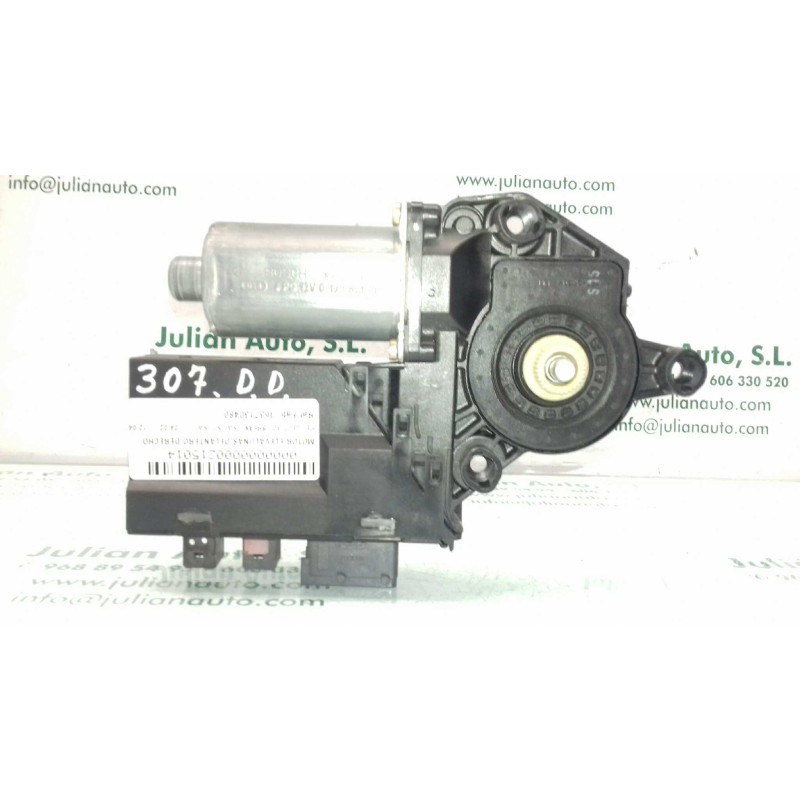 Recambio de motor elevalunas delantero derecho para peugeot 307 break / sw (s1) sw referencia OEM IAM 9637130480 0130821766 