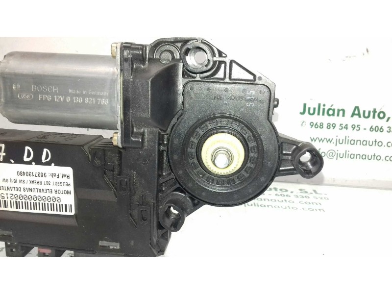 Recambio de motor elevalunas delantero derecho para peugeot 307 break / sw (s1) sw referencia OEM IAM 9637130480 0130821766 