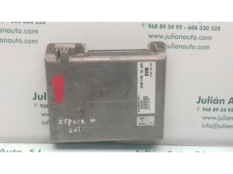 Recambio de centralita motor uce para renault espace (j11) gts (j112) referencia OEM IAM S100805101G 7700731803 7700740150 Recambio de centralita motor uce para renault espace (j11) gts (j112) referencia OEM IAM S100805101G 7700731803 7700740150