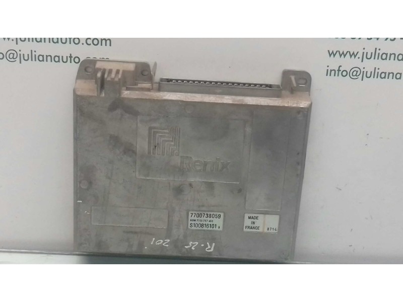 Recambio de centralita motor uce para renault 25 (b29) ti referencia OEM IAM S100816101B 7700738059 7700737453