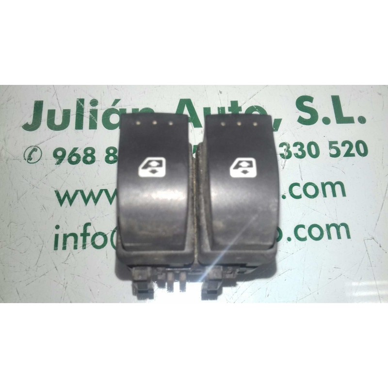 Recambio de mando elevalunas delantero izquierdo para renault scenic ii confort authentique referencia OEM IAM 315050A  MARRON