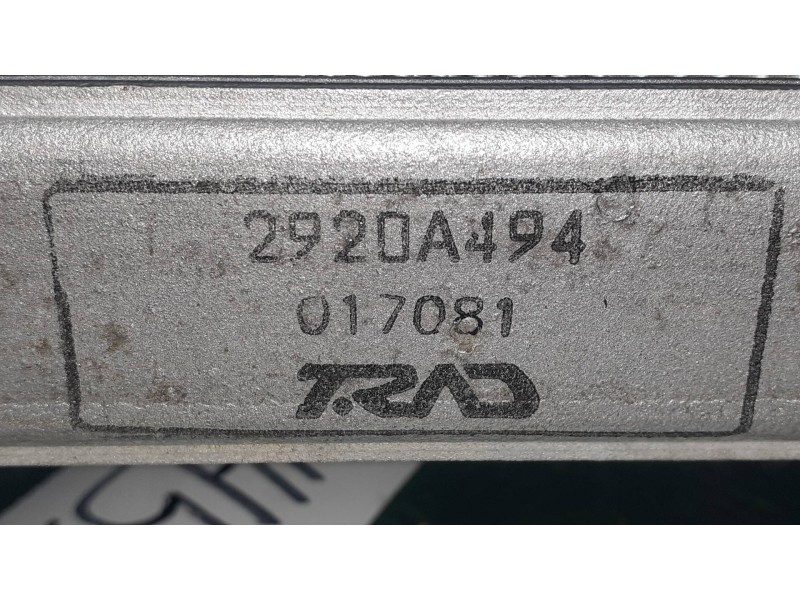 Recambio de radiador aceite para mitsubishi eclipse cross top 4wd referencia OEM IAM 2920A494 017081 