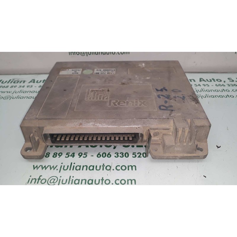 Recambio de centralita motor uce para renault 25 (b29) 2.0 referencia OEM IAM S100800104 7700726991 7700723126