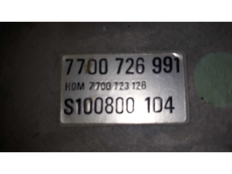 Recambio de centralita motor uce para renault 25 (b29) 2.0 referencia OEM IAM S100800104 7700726991 7700723126 Recambio de centralita motor uce para renault 25 (b29) 2.0 referencia OEM IAM S100800104 7700726991 7700723126