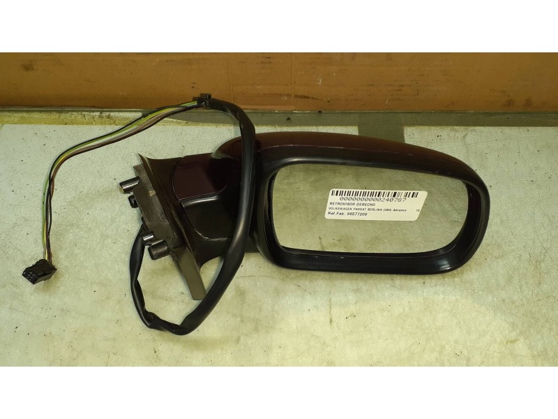 Recambio de retrovisor derecho para peugeot 307 berlina (s2) xs referencia OEM IAM 96577209  ELECTRICO