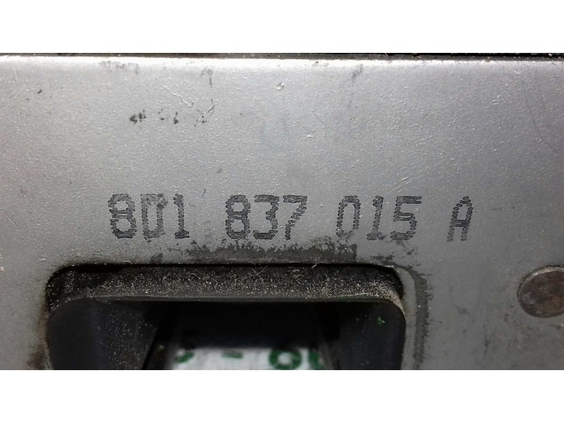 Recambio de cerradura puerta delantera izquierda para audi a8 (d2) referencia OEM IAM 8D1837015A  5 PINES