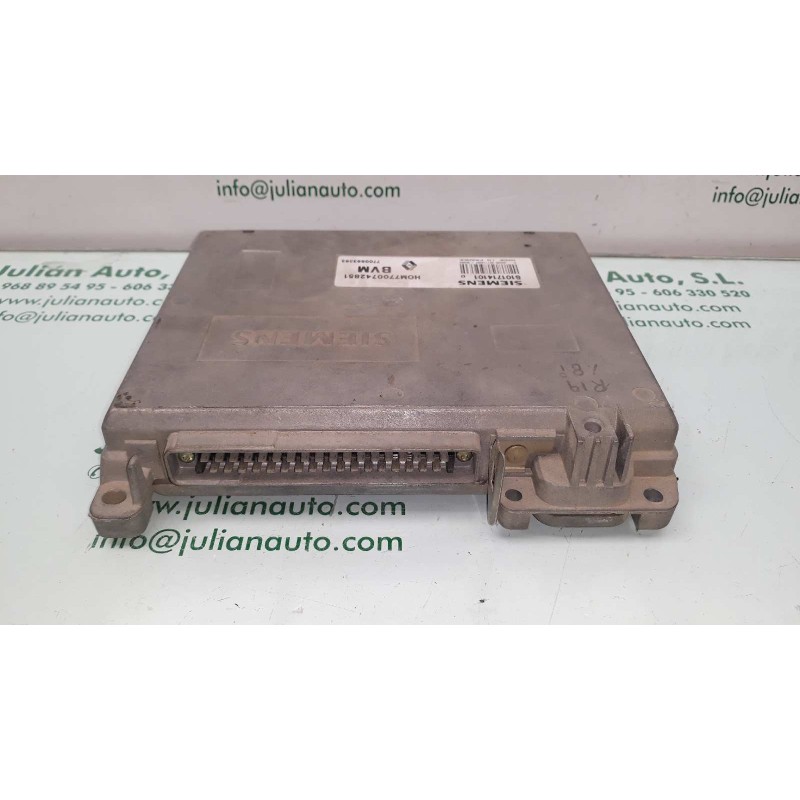 Recambio de centralita motor uce para renault 19 hatchback (b/c53) 1.8 referencia OEM IAM S101714101D 7700742851 7700863563