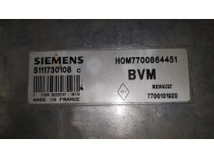 Recambio de centralita motor uce para renault megane i berlina hatchback (ba0) 1.4 referencia OEM IAM S111730108C 7700864451 770 2