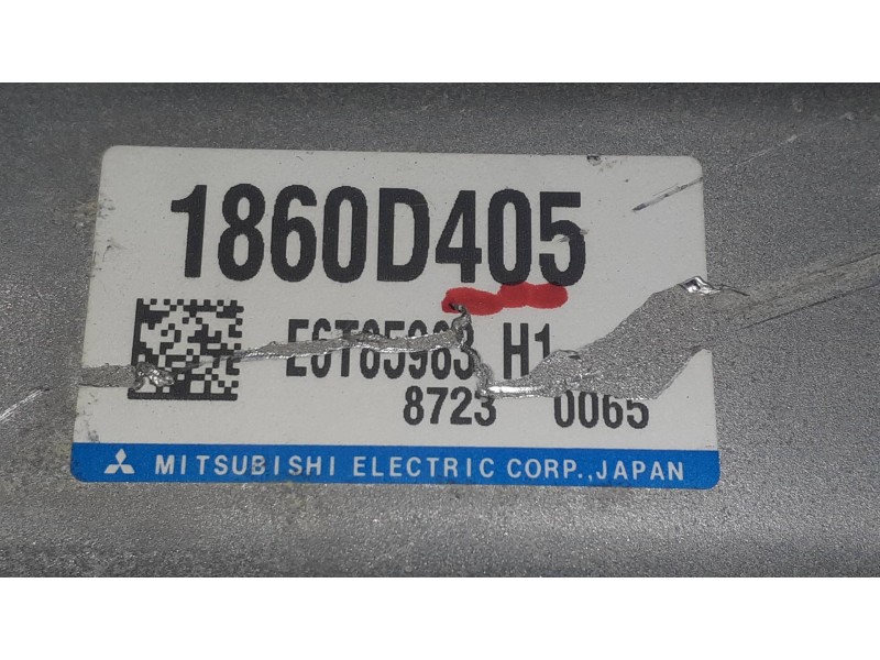 Recambio de centralita motor uce para mitsubishi eclipse cross top 4wd referencia OEM IAM 1860D405  