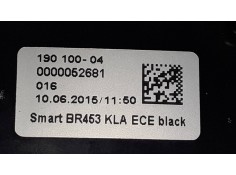 Recambio de mando climatizador para smart fortwo coupe basis (52kw) (453.342) referencia OEM IAM A4539050600 275105919R 5HB01154 2