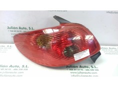 Recambio de piloto trasero izquierdo para peugeot 206 berlina look referencia OEM IAM   5 PINES