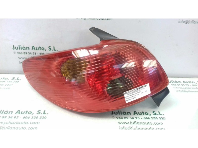 Recambio de piloto trasero izquierdo para peugeot 206 berlina look referencia OEM IAM   5 PINES