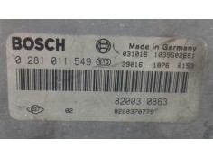 Recambio de centralita motor uce para renault scenic ii authentique referencia OEM IAM 0281011549 8200310863 8200370779 2
