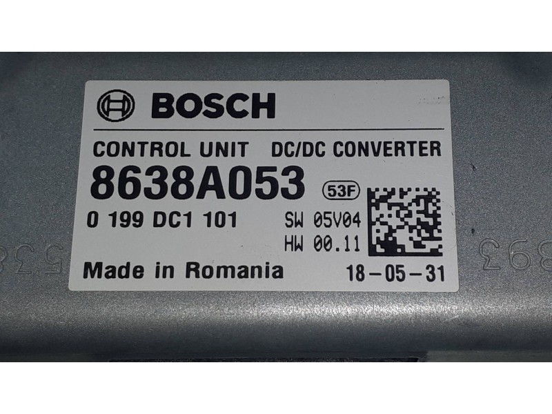 Recambio de modulo electronico para mitsubishi eclipse cross top 4wd referencia OEM IAM 8638A053 CONEXION DE 10 PINES BOSCH