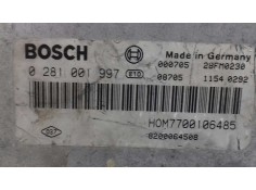 Recambio de centralita motor uce para renault laguna (b56) 1.9 dci diesel cat referencia OEM IAM 0281001997 7700106485 820006450 2